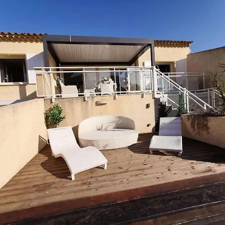 Charmante 3 Avec Piscine Privee A 10 Min De La Plage, Climatisee, Parking - Fr-1-607-26 Agde
