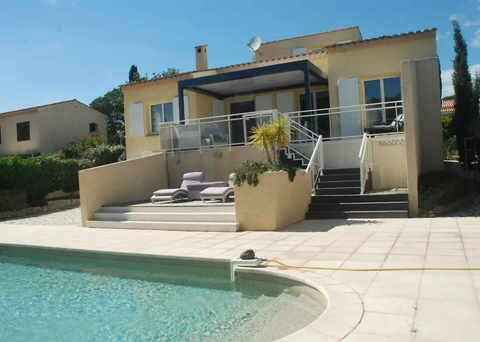 Charmante 3 Avec Piscine Privee A 10 Min De La Plage, Climatisee, Parking - Fr-1-607-26 ヴィラ