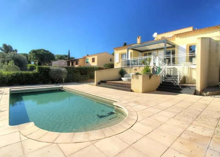 Charmante 3 Avec Piscine Privee A 10 Min De La Plage, Climatisee, Parking - Fr-1-607-26 *