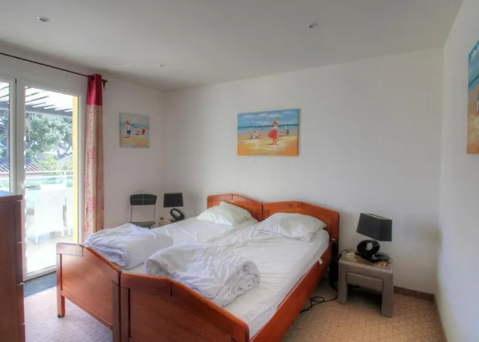 Charmante 3 Avec Piscine Privee A 10 Min De La Plage, Climatisee, Parking - Fr-1-607-26 Villa *